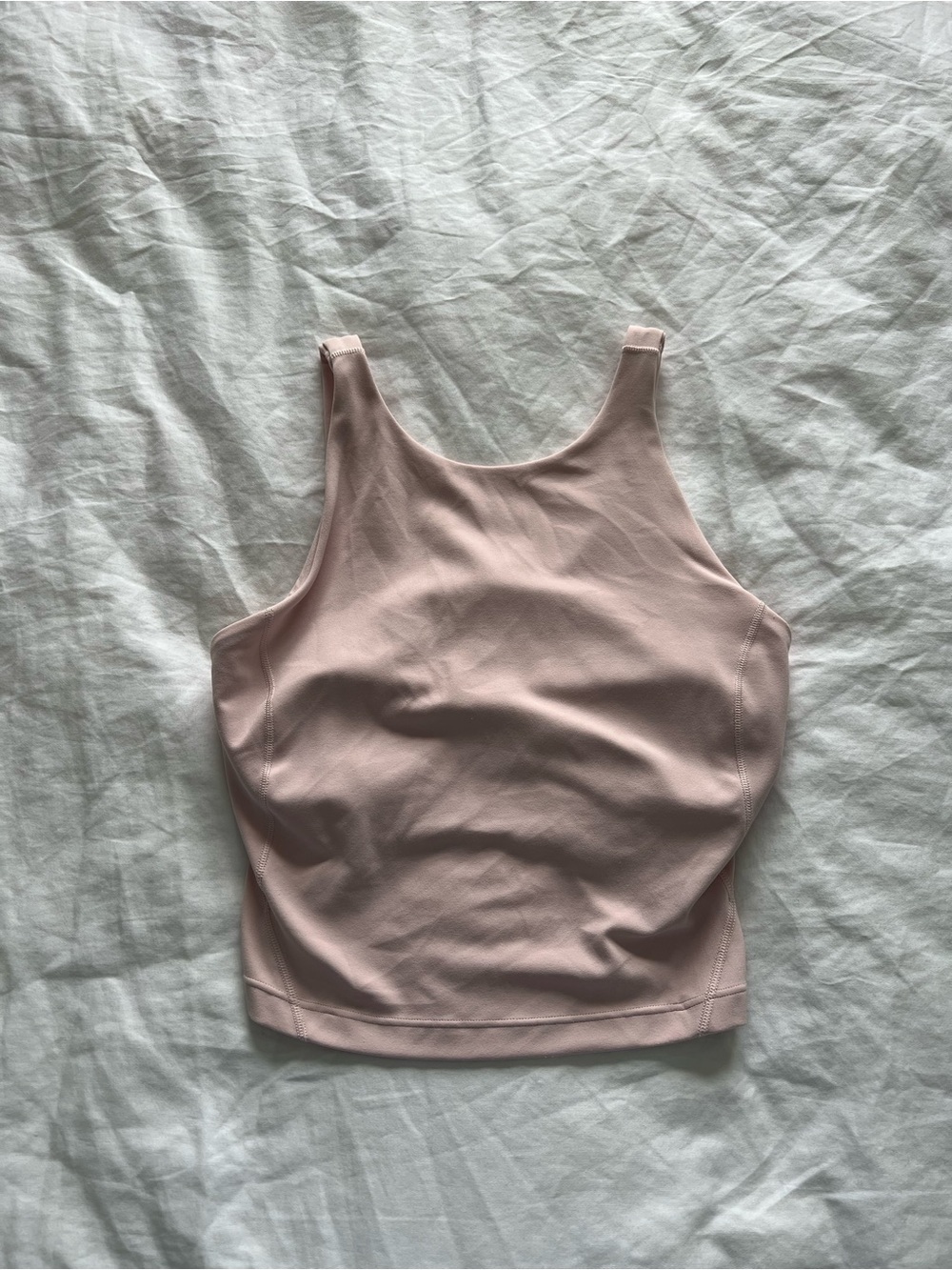 lululemon Align High-neck tank top in Blush Pink